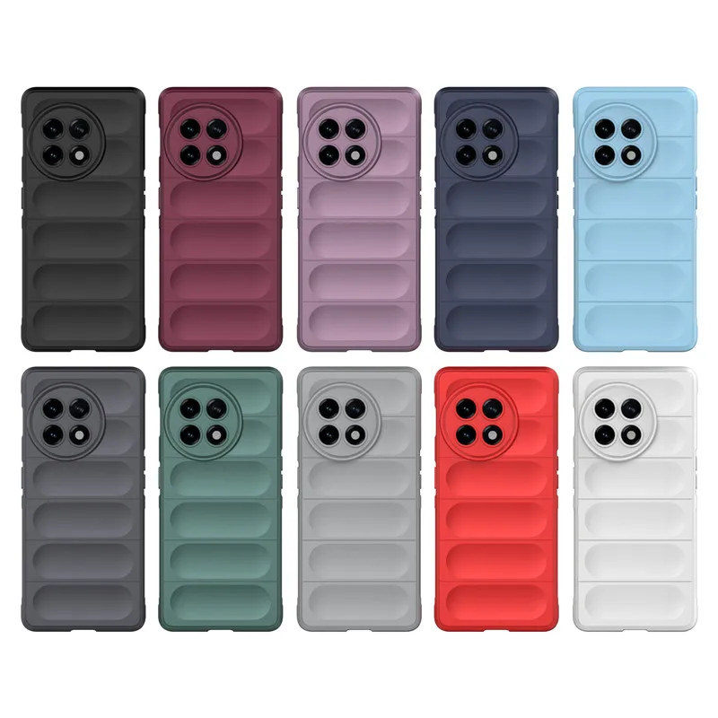 Per OnePlus ACE 2 5G Cover OnePlus ACE 2 custodia paraurti protettivo in Silicone morbido antiurto in gomma da 6.74 pollici per OnePlus 11R ACE 2