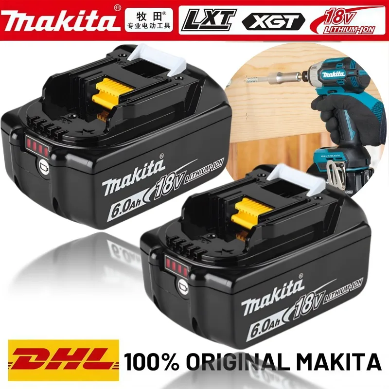 

❤︎ Модернизированная литиевая аккумуляторная батарея Makita BL1860 18 В, 6 Ач ✯ Для аккумулятора Makita 18 В BL1840 BL1850 BL1830 BL1860B LXT 400