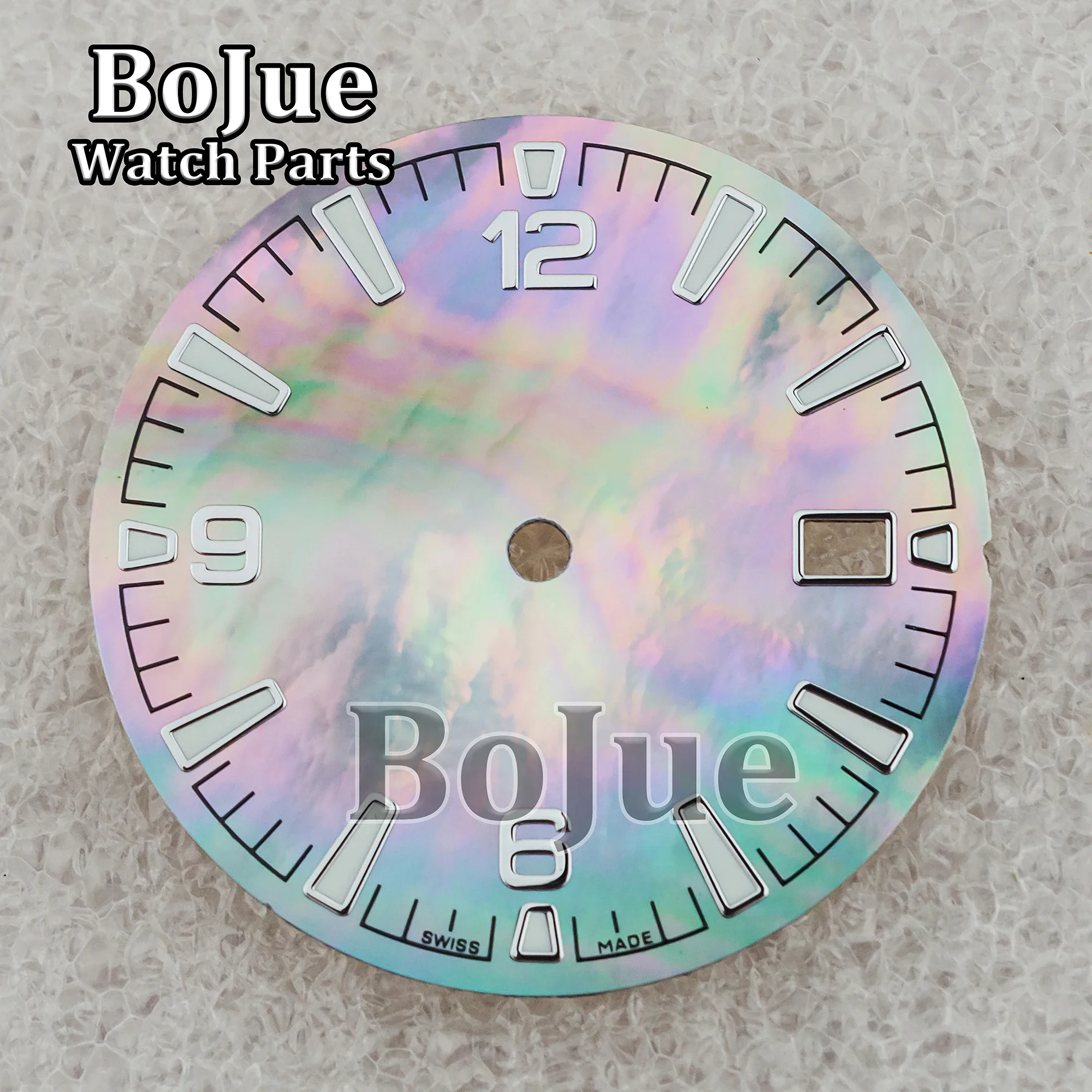 

31mm Watch dial Hands luminous shell face needles pointers for Seamaster 300 NH35 NH36 automatic movement watch accessories