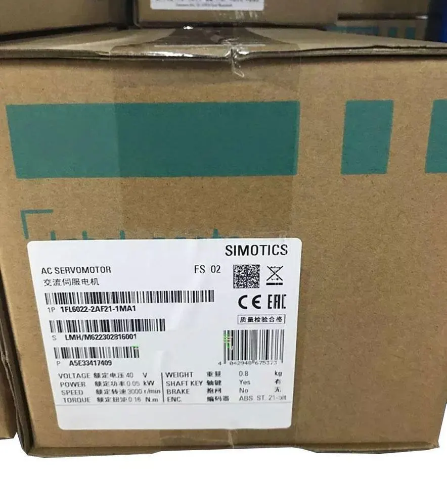 

Brand New 1FL6022-2AF21-1MA1 1FL6022-2AF21-1MB1 Warranty One-year