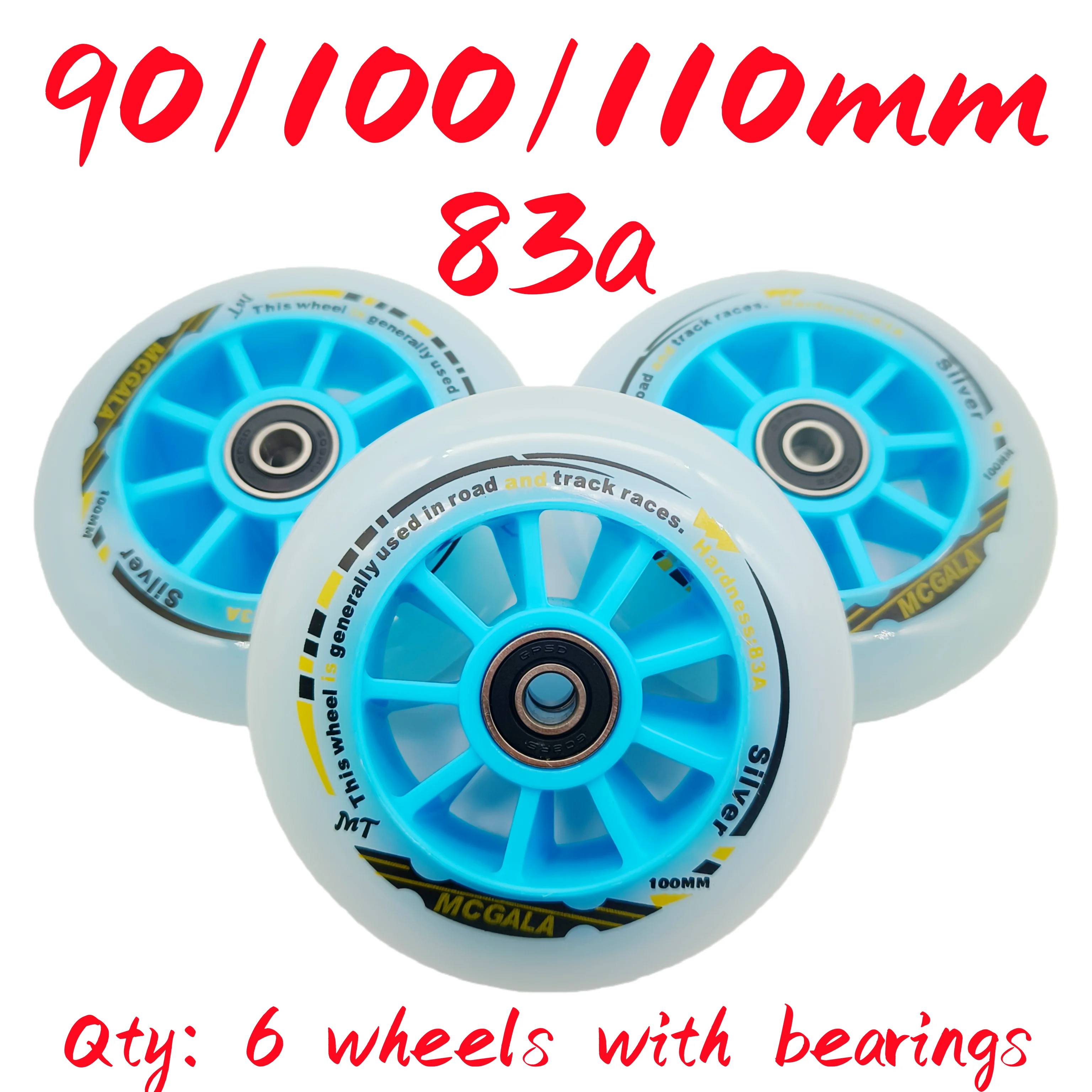 high-rebound-speed-wheel-skate-wheel-roller-skate-90mm-83a-100mm-110mm-6wheels-lot