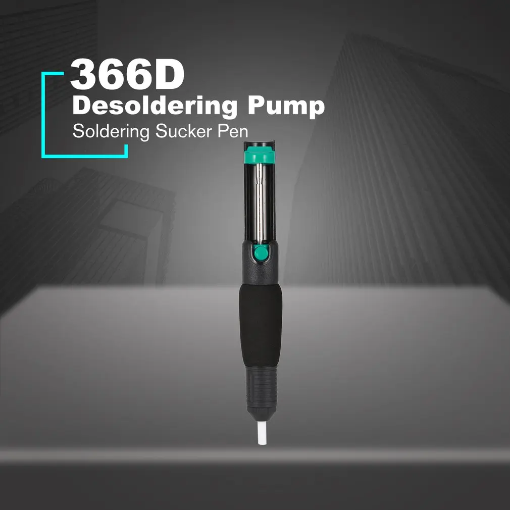 อลูมิเนียมโลหะปั๊มดูด Desoldering Soldering Sucker ปากกากำจัดสูญญากาศเครื่องเชื่อมเหล็ก Desolder มือเครื่องมือเชื่อม