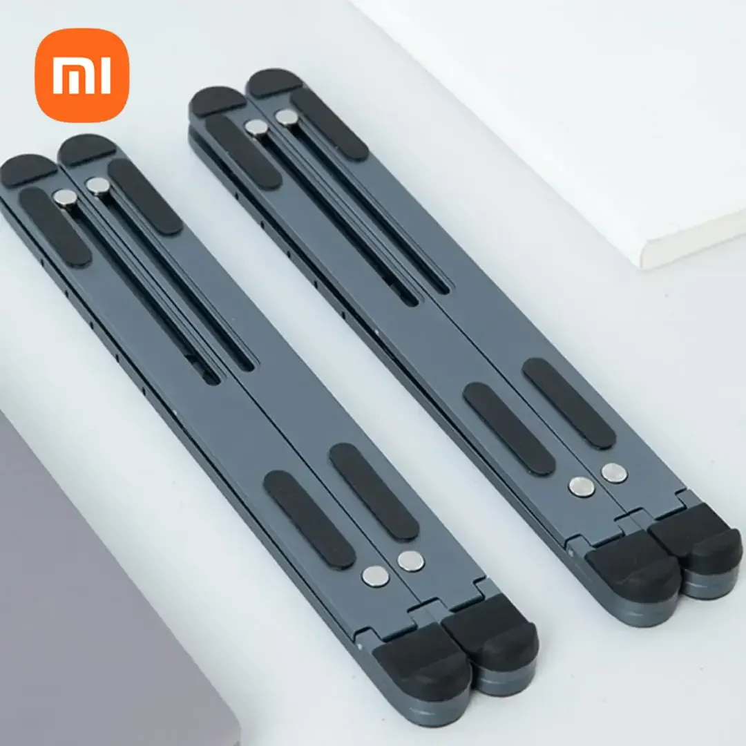 xiaomi Mijia Notebook folding lightweight aluminum alloy cooling bracket silicone protection five-speed Angle adjustment