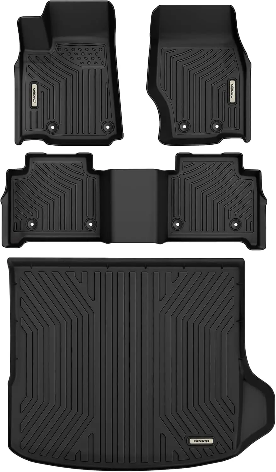 

Floor Mats Set Fit for Jeep Grand Cherokee 2025 2024 2023 2022 (Include 4xe NOT for L or WK) 5 Seat, Custom Fit Grand Cher