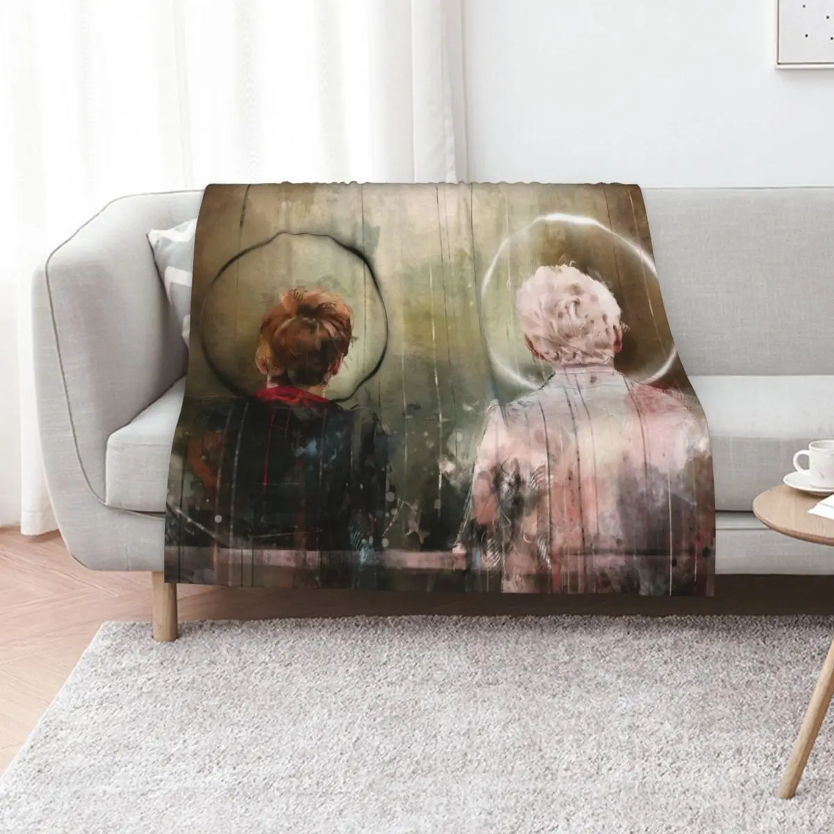 One moment in time Throw Blanket sofa bed warm for winter Kid'S Bed linens Thermal Baby Blankets