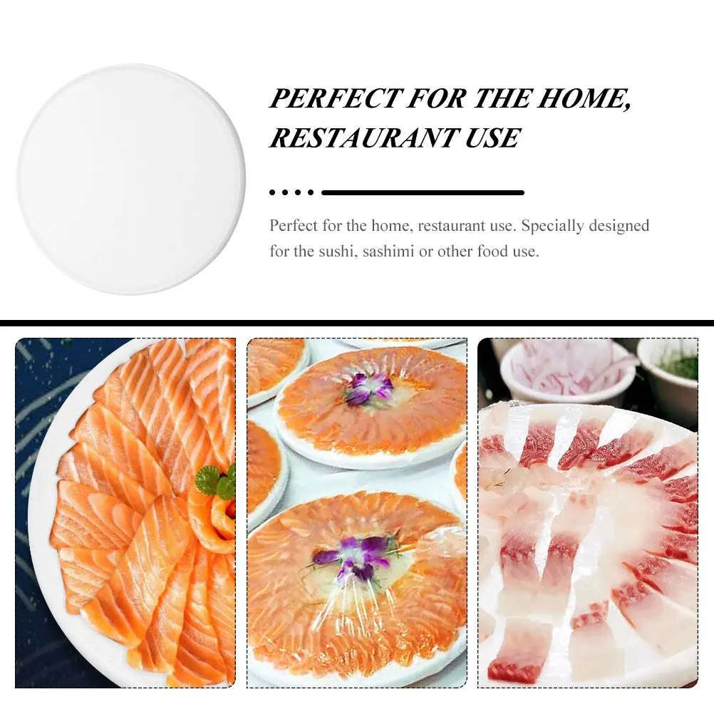 

Sushi Plate Plastic Sashimi Tray For Salmon Desserts Japanese Style Food Serving Dish Multipurpose Kitchen Utensil