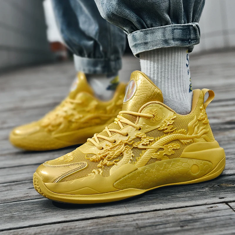 

2025 Explosions Men's Shoes Wear-resistant Basketball Shoes Men's Shoes genuine goods sneaker Autumn Men's Anti-slip Sneakers