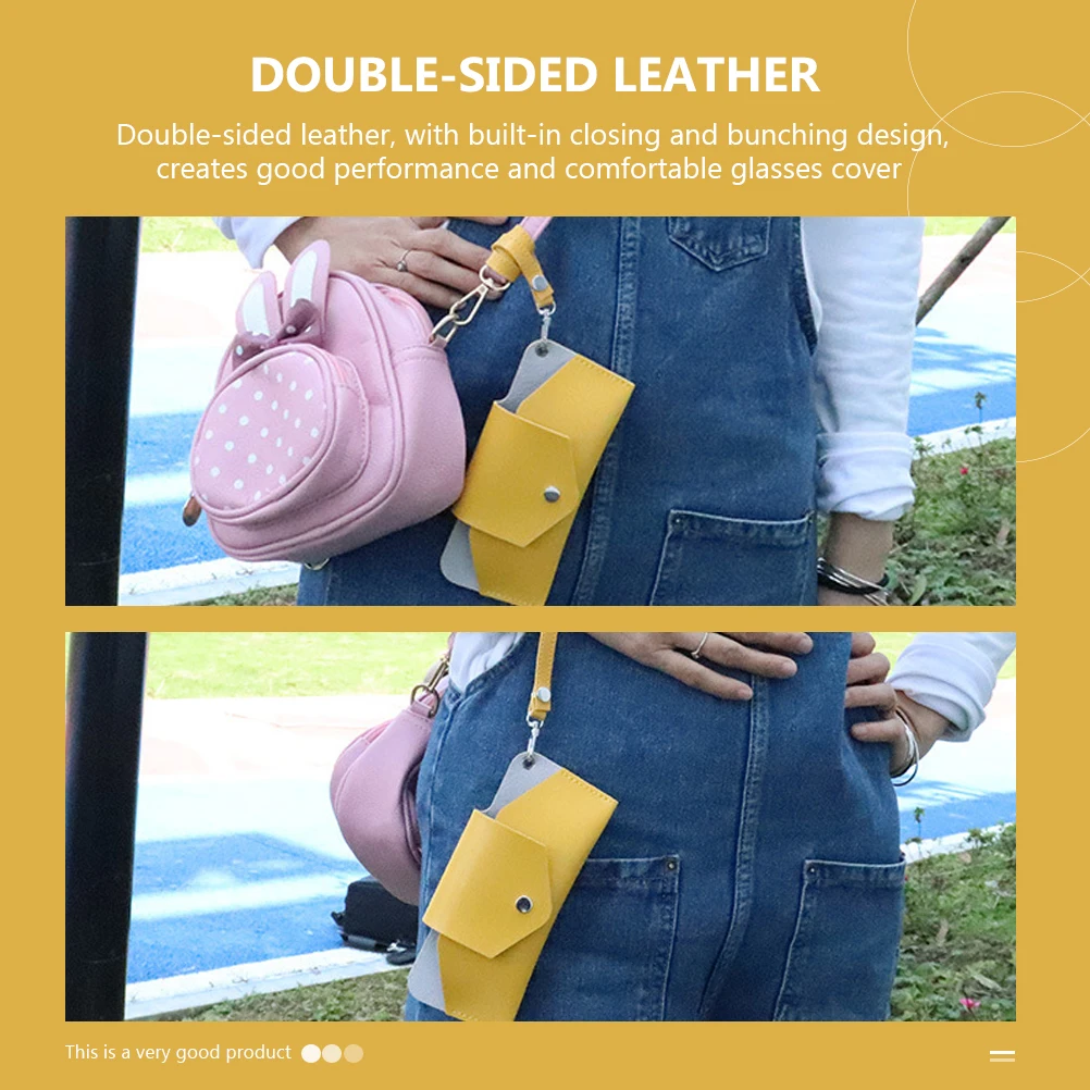 

Portable Sunglasses Eyeglass Pouch Outdoor Glasses Bag Lightweight Eyeglass Pouch Hanging Storage Travel Supply Box