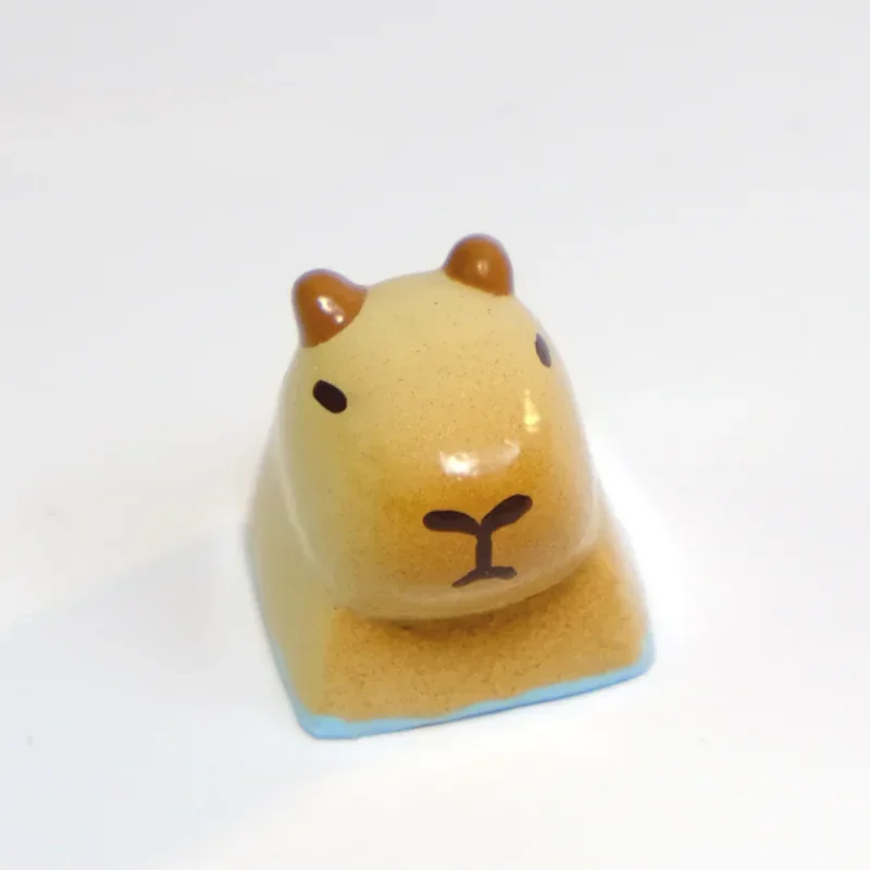 Capibara Dolfijn Keycaps Gepersonaliseerde Ontwerp Magnetische Keycaps Cartoon Creatieve Handgemaakte Mechanische Toetsenbord Aangepaste Keycaps