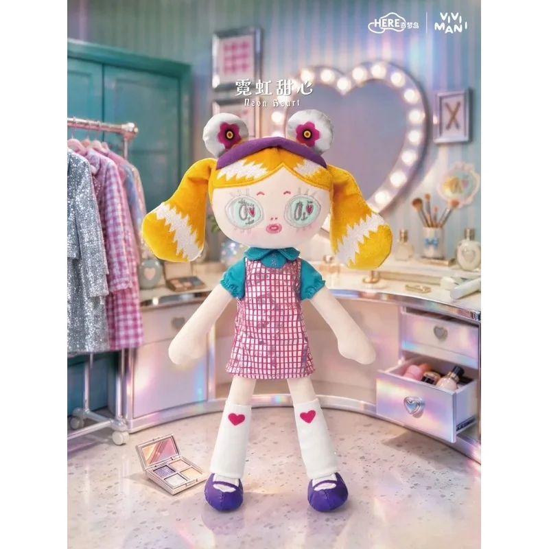 VIVIMANI City Girl Series Plush Blind Box Mystery Box Toys Box Anime Action Figure Toys