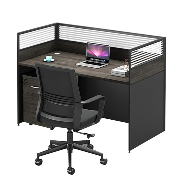 Modern 2 Person Cubicle Computer Office Desk 2 Seater Workstation
