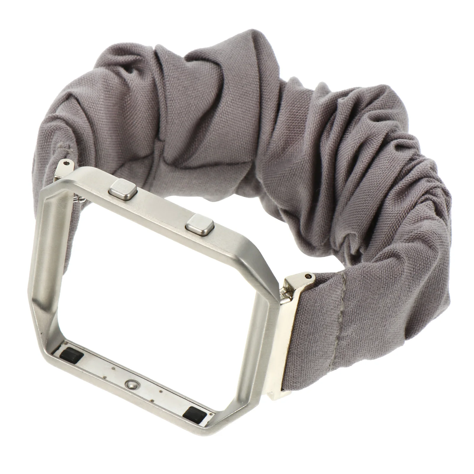 

Classic Fabric Watch Metal Frame Durable Comfortable Replacement Straps Safe Skin Party Work Travel Easy Installation