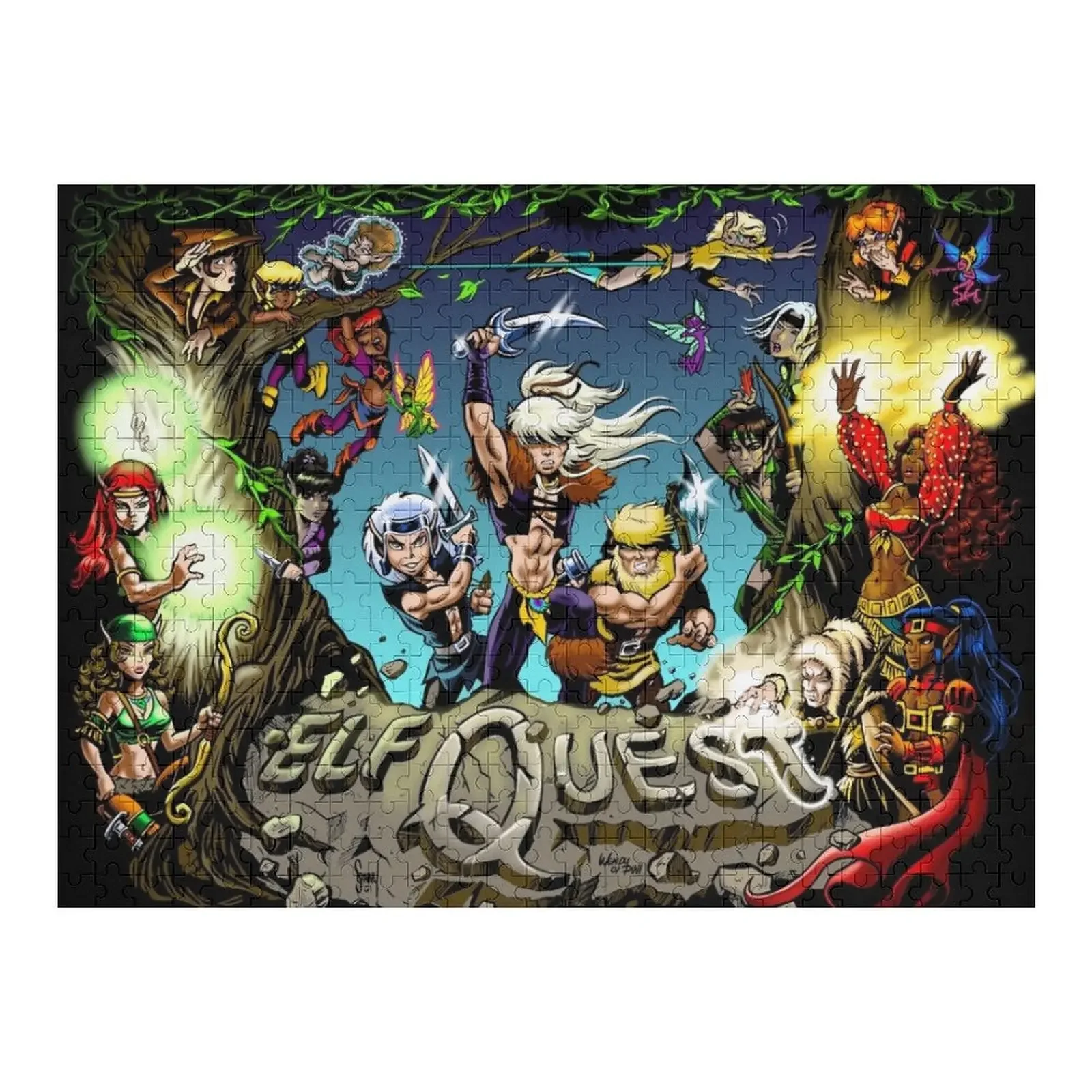 

ElfQuest Adventure Jigsaw Puzzle Customizeds For Kids Personalize Puzzle