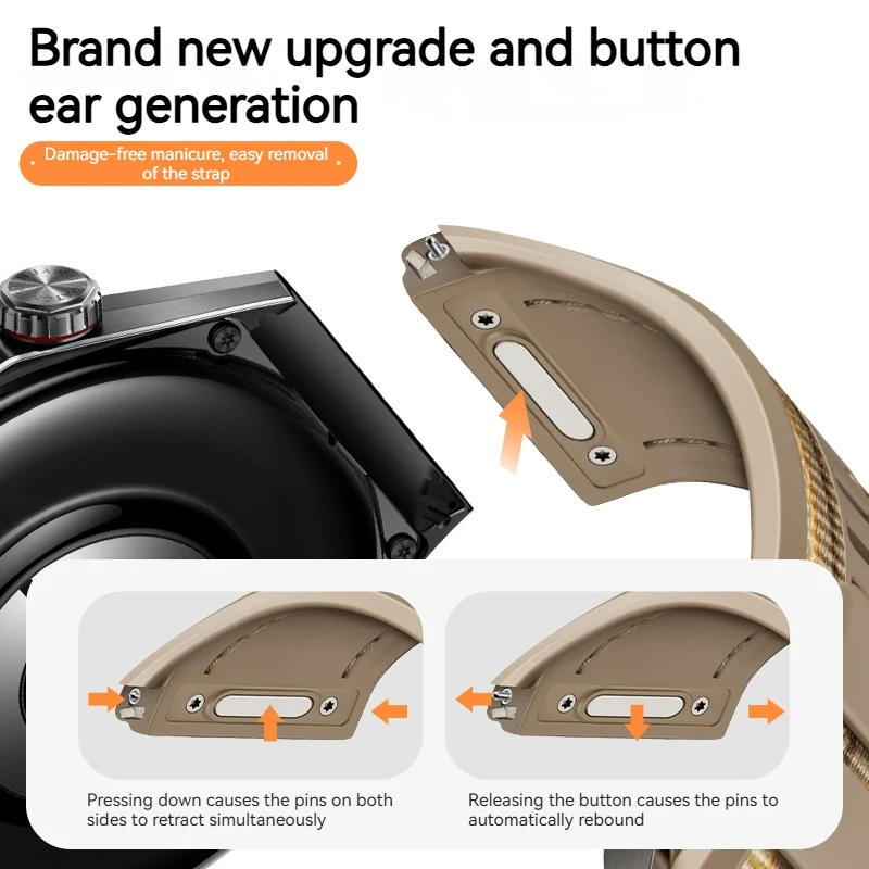 Nylon+Silicone Sport Strap For Huawei Watch GT6 Pro 46mm Woven Bracelet Wristband Replacement Watchbands image 4