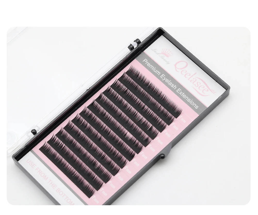 Qeelasee Bottom Volume Lashes Untere Wimpern Unterwimpernverlängerungen 5/6/7mm Kurze Wimpern Augenbrauen-Wimpern Make-up Maquillaje Cilios – Detail 6