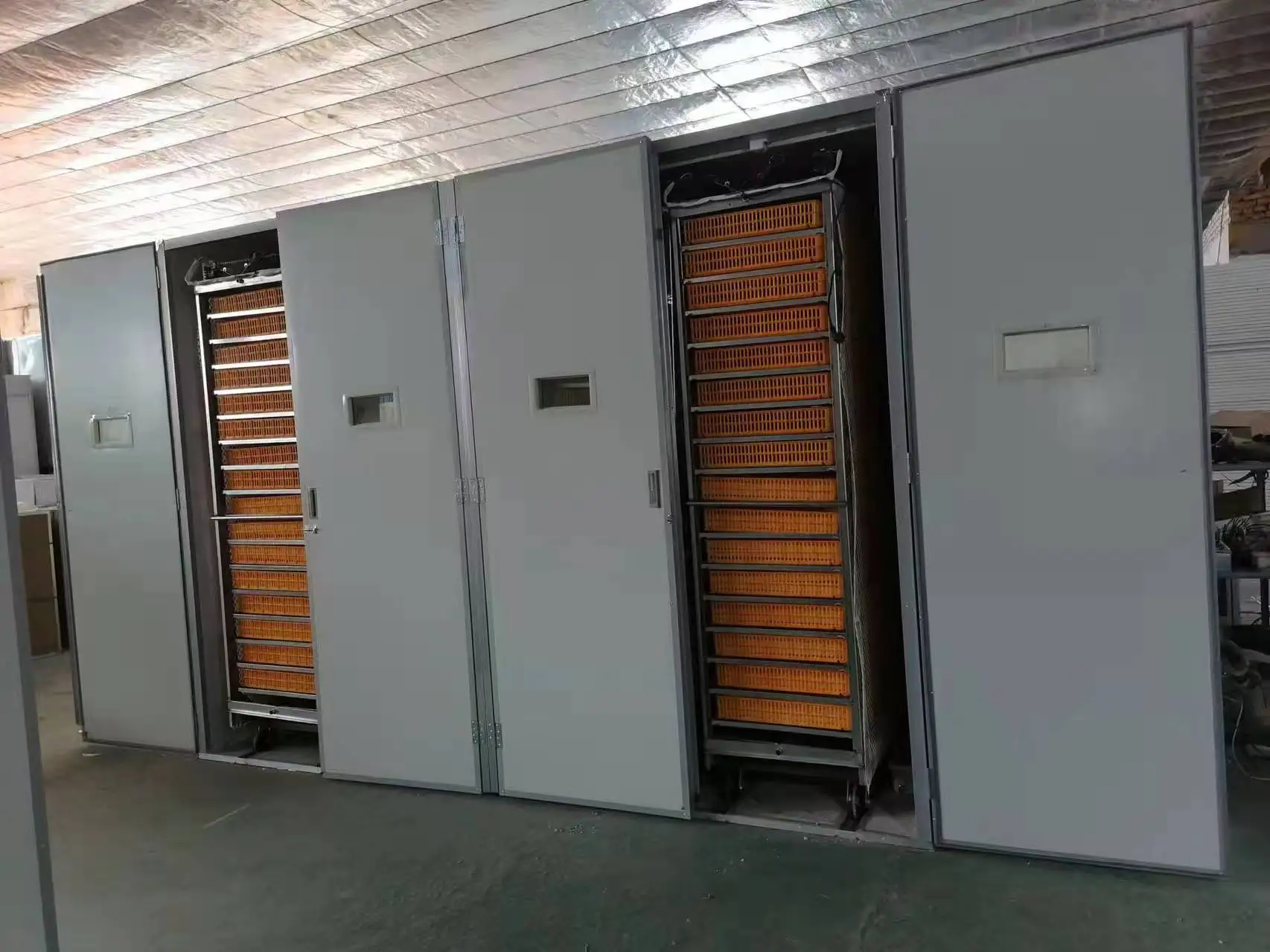 Fully Automatic Poultry Incubation Equipment Egg Incubators for Chicken Duck & Goose with Hatching Cabinets view 3