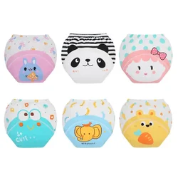 6 Layer Waterproof Reusable Baby Potty Training Pants Infant Shorts Underwear Cloth Baby Diaper Nappies Panties Nappy Changing