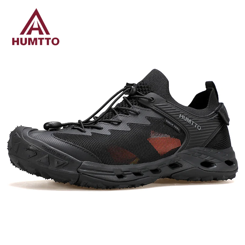 

HUMTTO Summer Sneaker Luxury Brand Designer Shoes Men Non-Leather Casual Men's Sneakers Breathable Quick-drying Outdoor Man Shoe