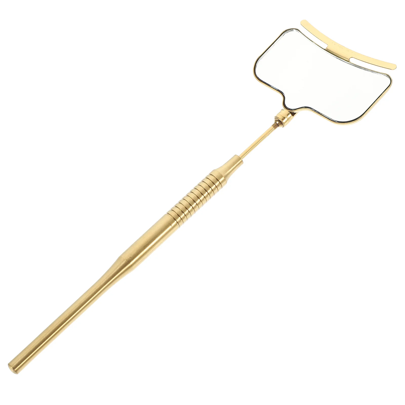 Espejo de pestañas desmontable, herramienta de pestañas de Metal pequeña para aplicación de pestañas postizas, suministros de extensión de pestañas, espejo de inspección de maquillaje