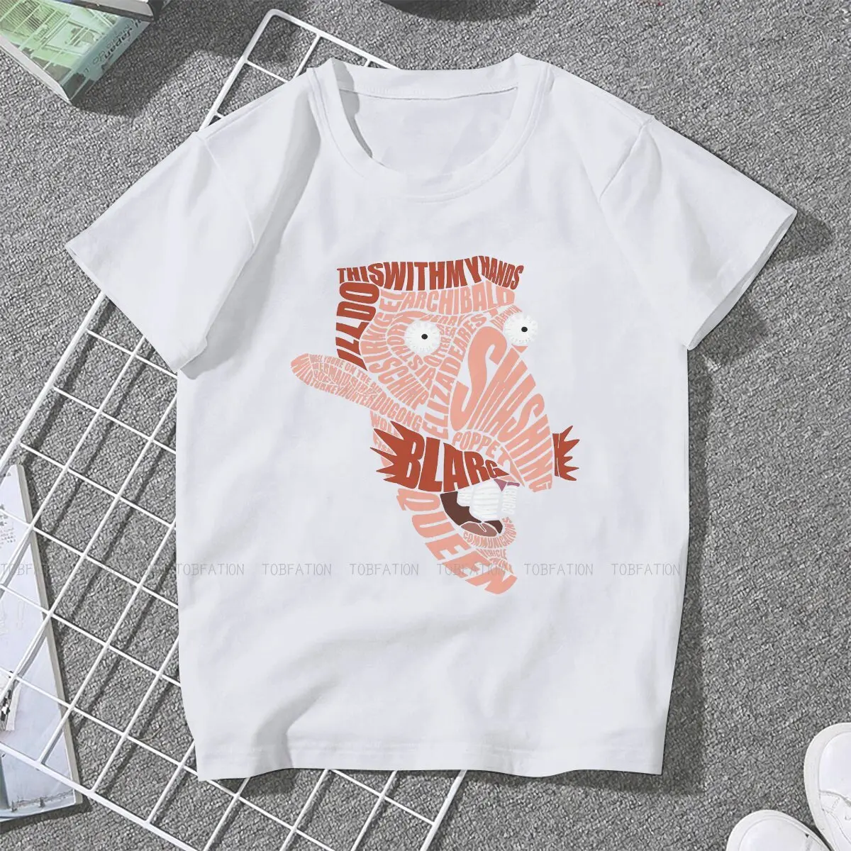 Typography  Newest TShirts The Wild Thornberrys Eliza Nigel Cartoon Woman Harajuku Fabric Streetwear T Shirt Round Neck 5XL