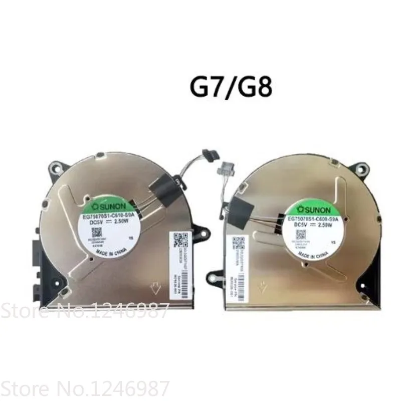New CPU Fan for HP Battle 99 G3I ZBOOK Power G7 G8 G9 G10 HSN-Q26C HSN-Q36C/Q37C