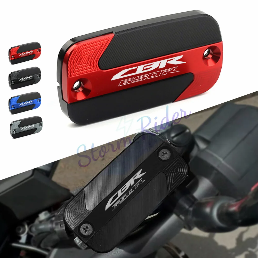

Для CB650R CBR650R CBR 650R 650 R 2019-2022 2023 2024 передний тормозной бак с ЧПУ, крышка масляной чашки мотоцикла