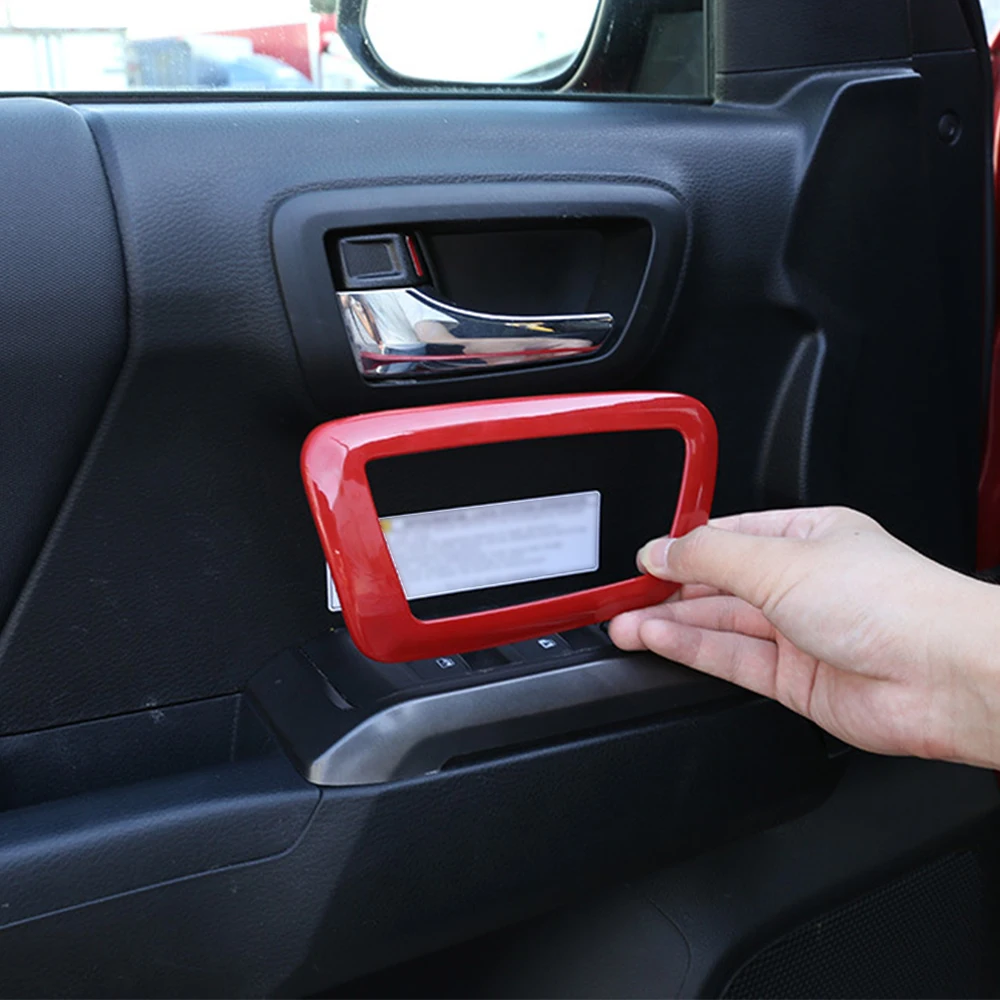 غطاء إطار باب السيارة الداخلي ، ديكورات تشذيب ، ملصقات تويوتا تاكوما ، لأجل: أستراليا ، من من من من من من ؟ ، من من ؟ ، من من ؟ ؟ ، من أجل التصميم