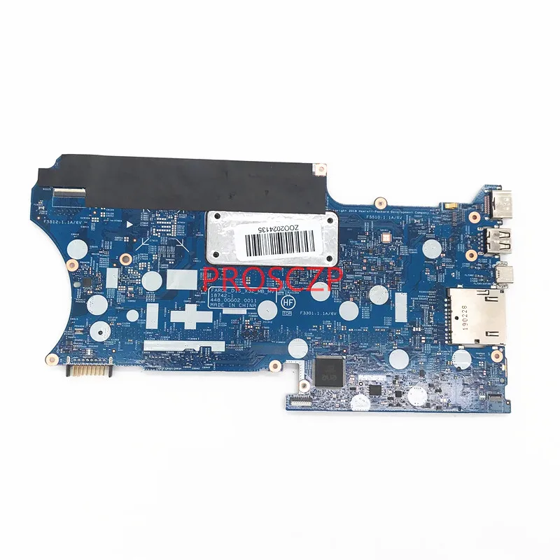 Imagem -02 - Laptop Motherboard para hp X360 14-dh L51133601 L51133501 L51133001 Cpu 187421 100 de Trabalho