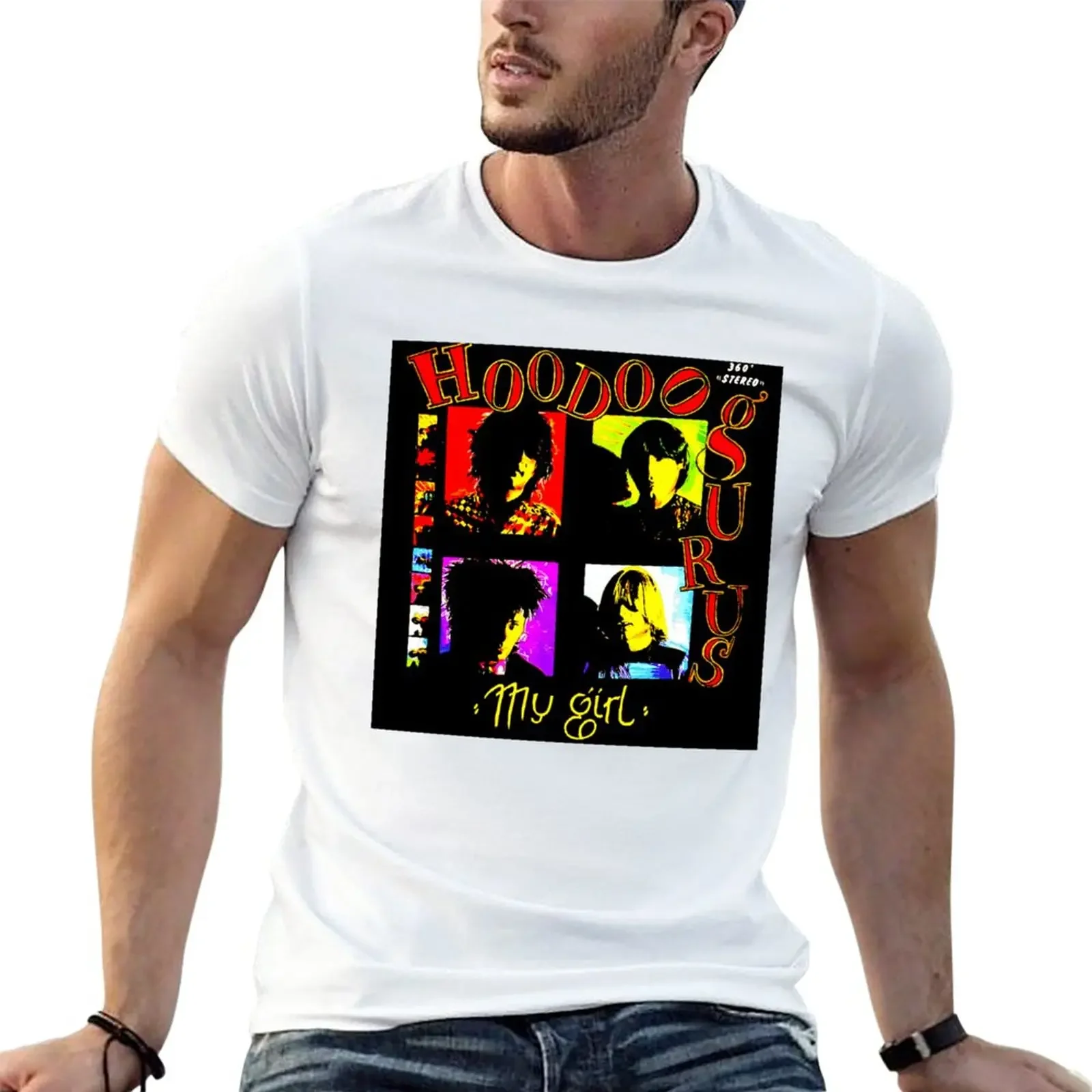 New My Girl Hoodoo Gurus T-Shirt custom t shirt graphic tee shirt heavyweight t shirts for men