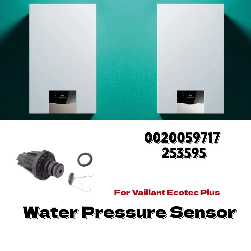 1 Uds reemplazo del Sensor de presión de agua con ajuste 824 831 837 0020059717 253595 para Vaillant Ecotec Plus