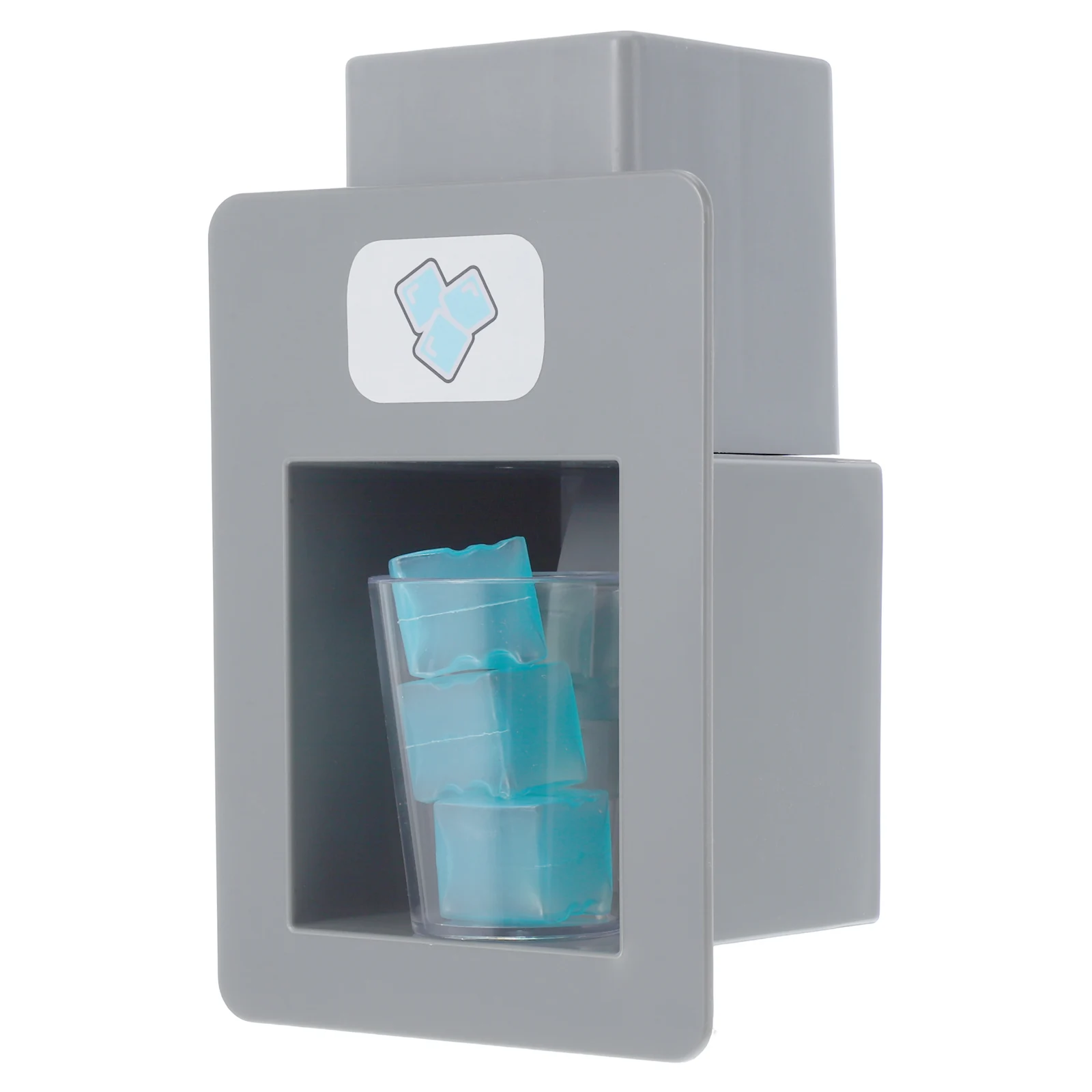 

Children Maker Realistic Kitchen Playset For Toddlers Pretend Play Ice Cubes Cup Preschool Faux Ice Maker Kids Kitchen