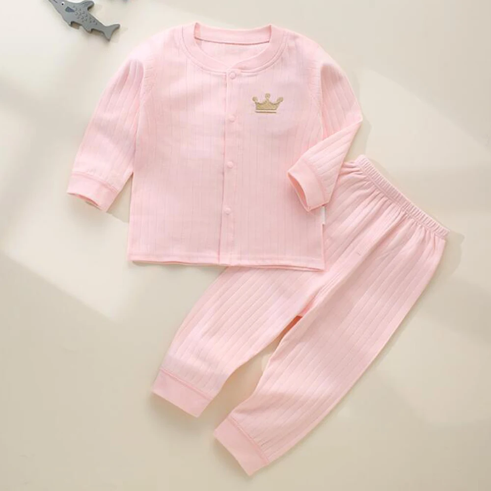 Baby Clothing Sets Cotton Long Sleeve Tops + Pants Two Pieces Spring Autumn Newborn Clothes Infant Outfits