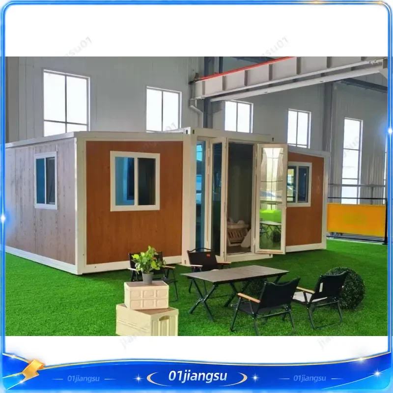 Portable Container House Mobile Prefab Home Rapid Assembly Sunroom Simple Activity Room Outdoor Living Space Modular Cabin