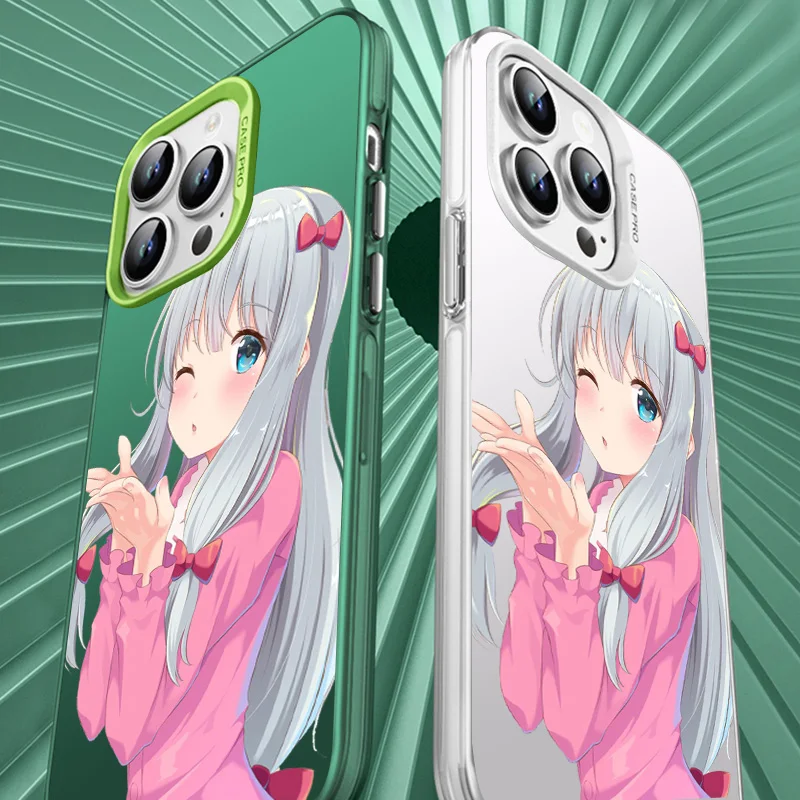 IMD Case For Iphone 15 14 13 12 11 Mini Pro MAX 7 8 Plus X 10 XR XS Phone Cover Silcone Anime Japanese destroyer Sagiri