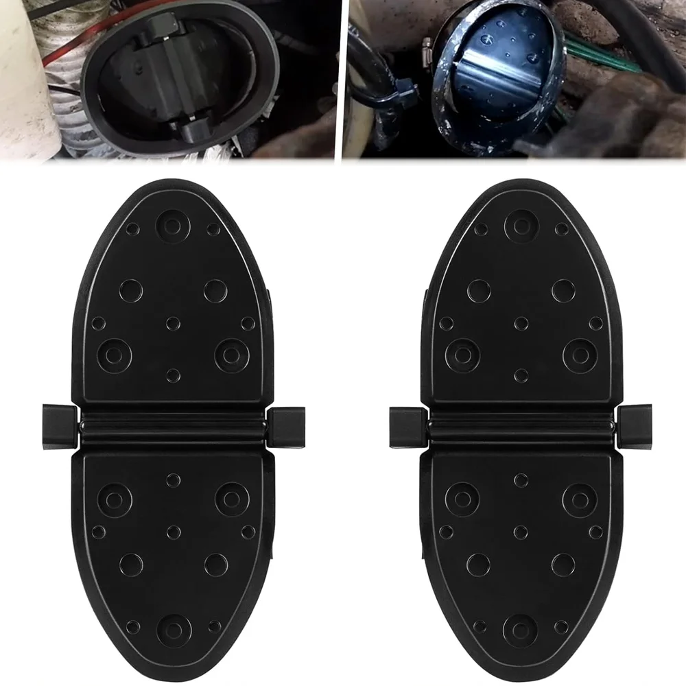 807166A1 One Pair of Water Shutter Exhaust Flapper for MerCruiser Stern Drive V8 V6 175-370 Engines