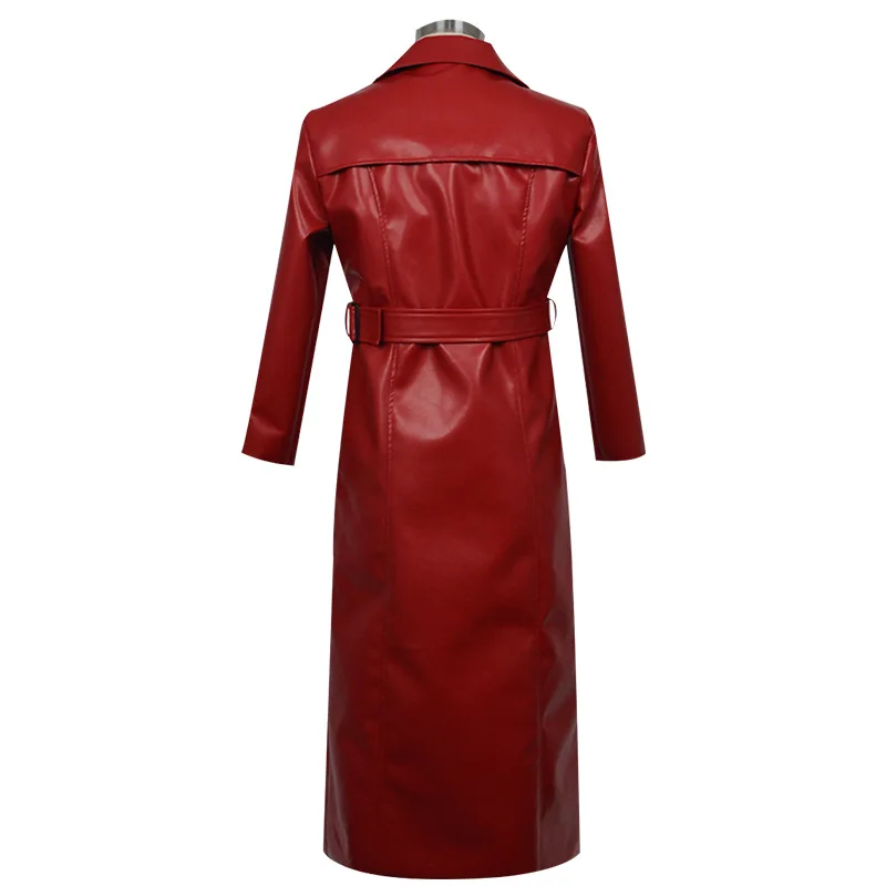

Red Trench Coat Women Men Holloween Mr Scarletella Game Homicipher The Enigmatic Antagonist Cosplay Costume 2026 new