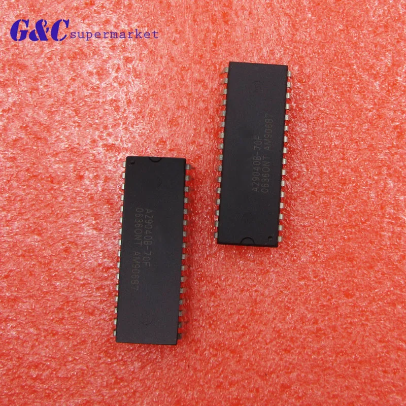 

1PCS A29040B-70F A29040B A29040B-70 DIP-32 512K X 8 Bit CMOS 5.0 Volt-only, Uniform Sector Flash Memory