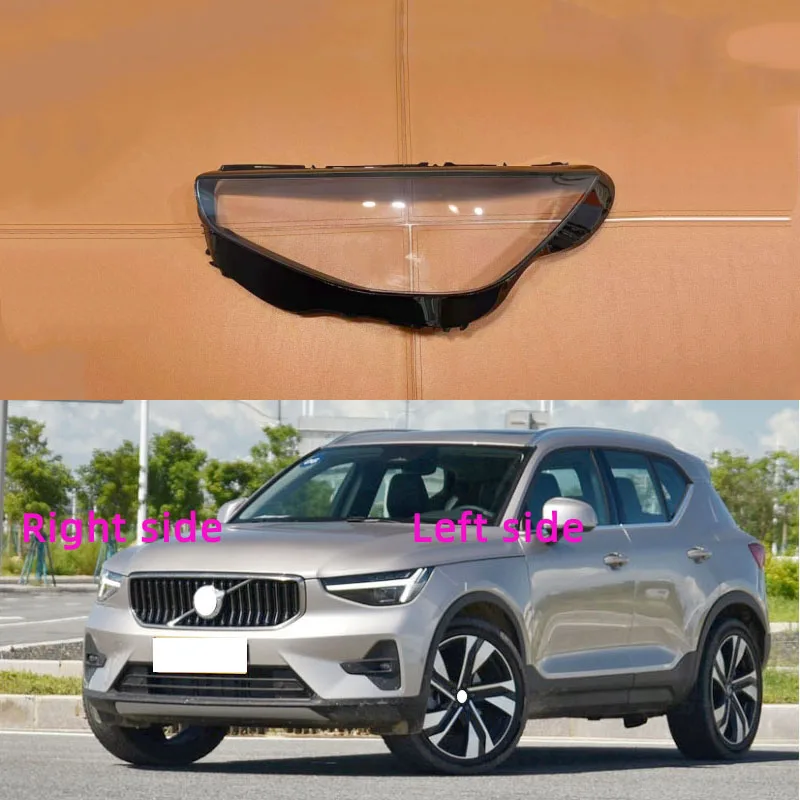 

Для VOLVO XC40 2023 2024 2025 корпус автомобильной фары, крышка фары, сменный абажур, линза фары, стекло