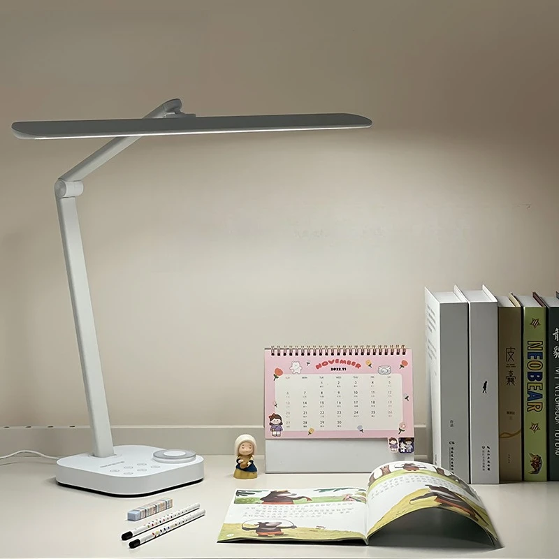 

Learning desk lamp Children's eye protection lamp Smart LED National AA children's learning reading lamp Black None