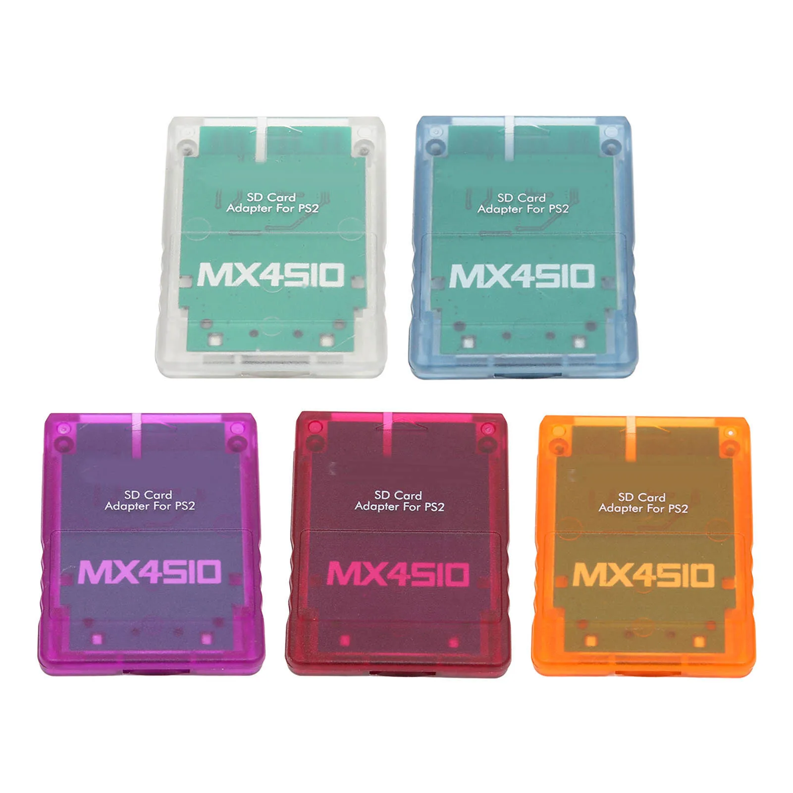Mx4sio sio2sd tf micro adaptador de cartão de armazenamento para ps2 fat console acessórios substituição estável micro armazenamento leitor de cartão tf
