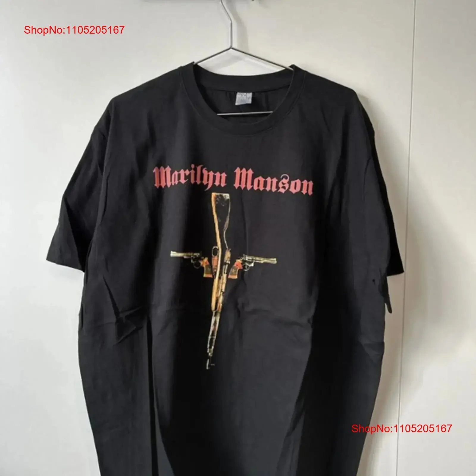 

Футболка в стиле ретро Мэрилин Мэнсона в классическом стиле унисекс S 5XL QT1348, винтажный стираный топ для повседневной носки, растянутая дизайнерская одежда
