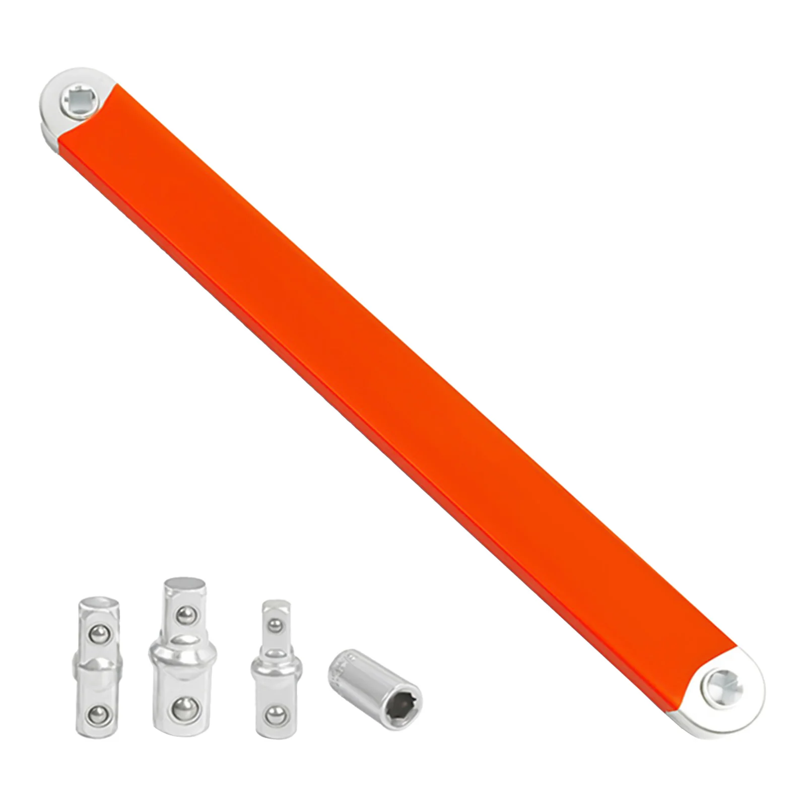 شريط تمديد مفتاح الربط العالمي قابل للتعديل برأس مزدوج أداة شديدة التحمل طويلة جدًا للميكانيكا وإصلاح السيارات