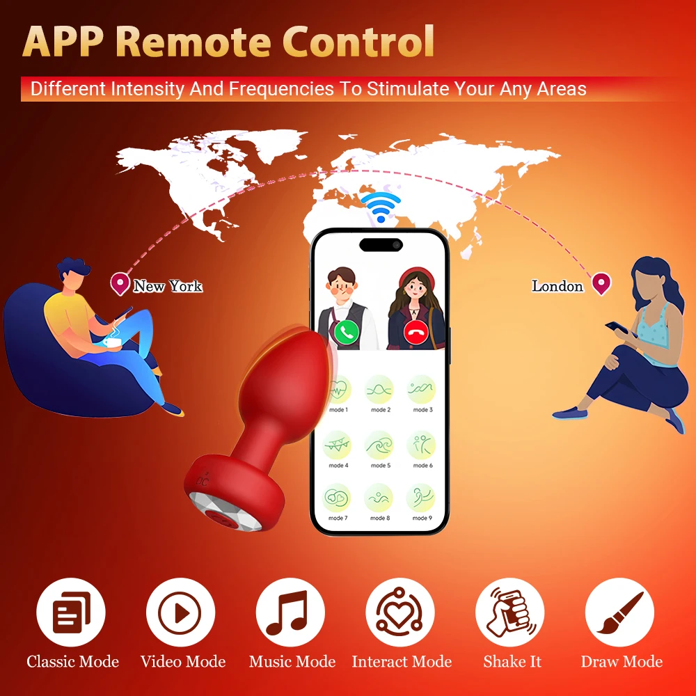 APP التحكم اللاسلكي الشرج هزاز بعقب المكونات الرجال جهاز تدليك للبروستاتا محفز الإناث الاستمناء الكبار الجنس لعب للنساء مثلي الجنس