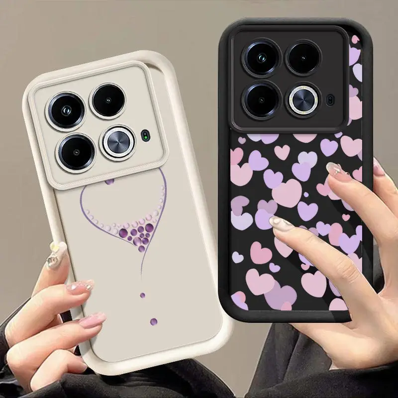 Note 40 Light Heart New Sky Eye Phone Case For Infinix Note 30 40 40Pro 12Pro 30vip SPARK 10 9 6GO 8C GO SMART 7HD 8 Cover