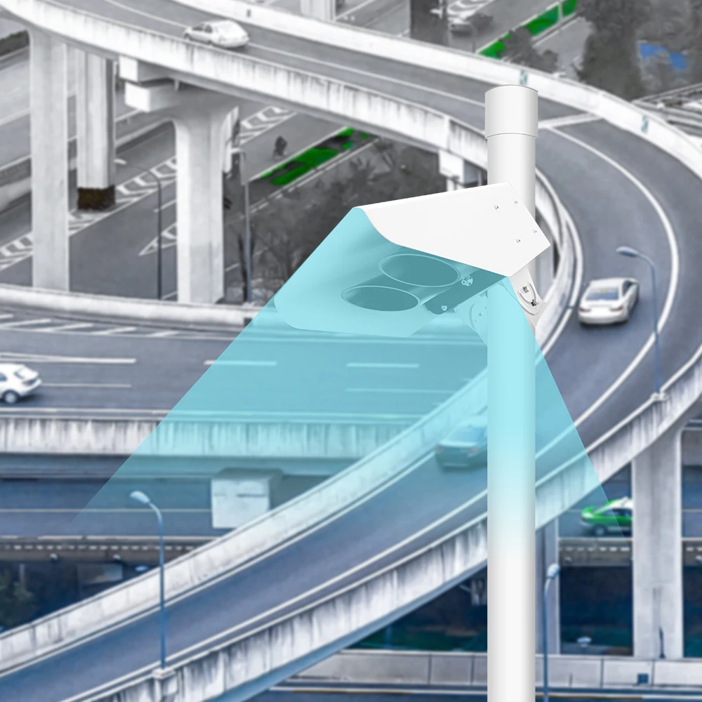 RK500-55A Automatic Lens Contamination Level Detection and Compensation Concrete Asphalt Pavement Road Surface Condition Sensor