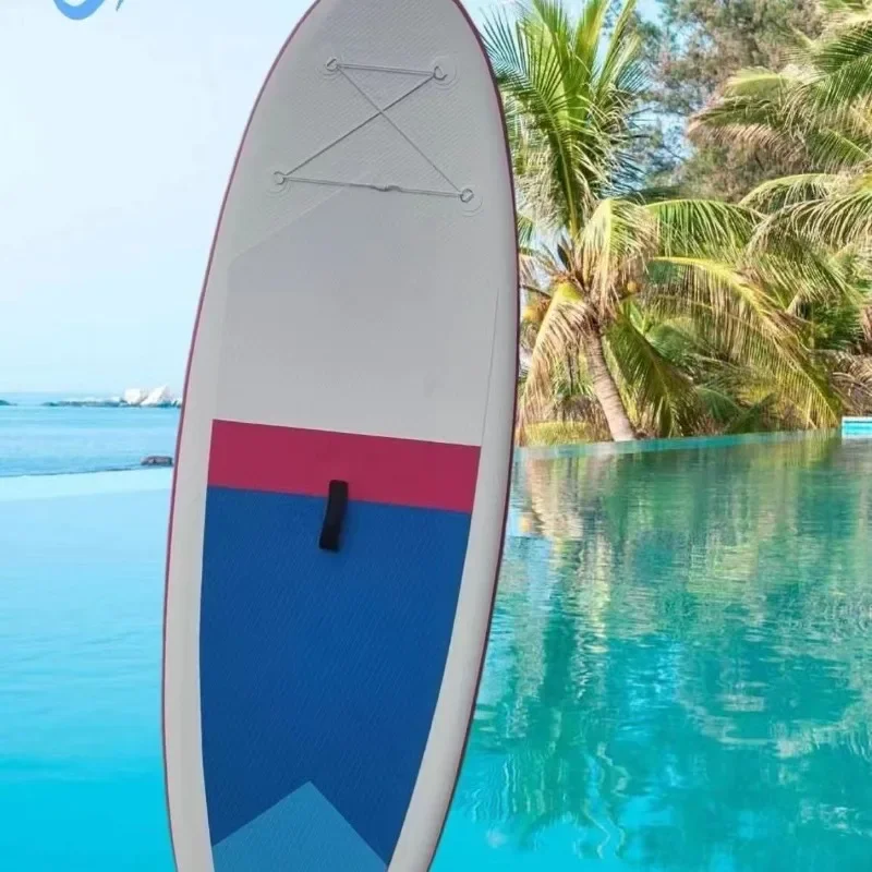

Single Stand Up Surfboard SUP Paddle Board Kayak Inflatable Boat Balance Rowing Board