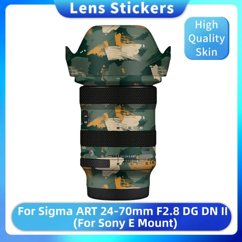 Creative Stickers For Sigma ART 24-70mm F2.8 DG DN II Decal Skin Camera Lens Vinyl Wrap Film Protector Coat 24-70 2.8 F/2.8 II
