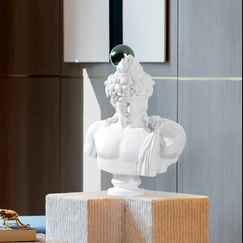 Home Decor David Statue Nordic Room Decor Home Accessories Resin Sculpture Creative Venus Art Home Decorative Figures Statue