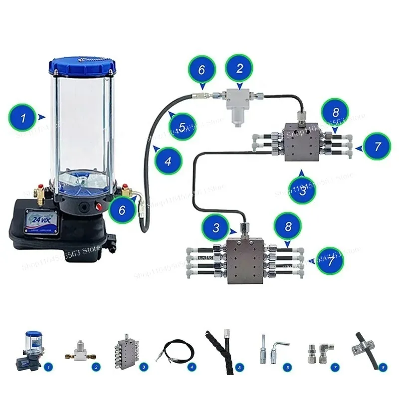 Automatic Electric Grease Pump - Mechanical Central Lubrication System