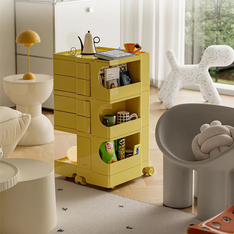 Nordic Green Corner Cabinet Simple Modern Storage Nightstand for Bedroom Living Room Trendy Organizer for Small Spaces